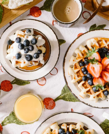 strawberry-waffle